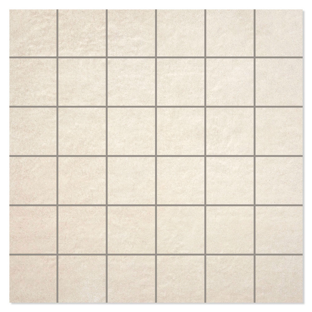 Mosaik Klinker Norwich Beige Matt 30x30 (5x5) cm